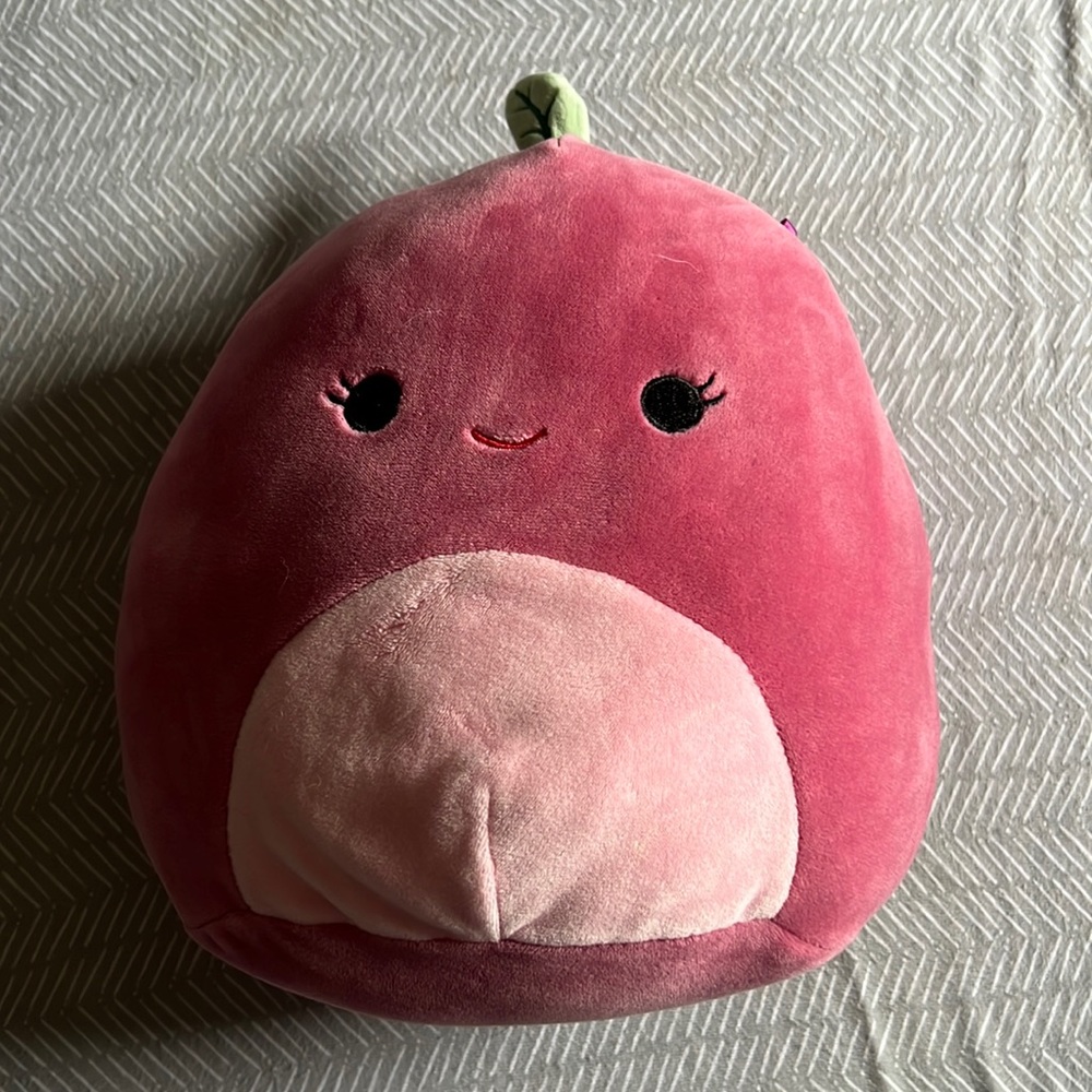 This is a Apple squish mellow I washed it. It’s in good shape and fluffy